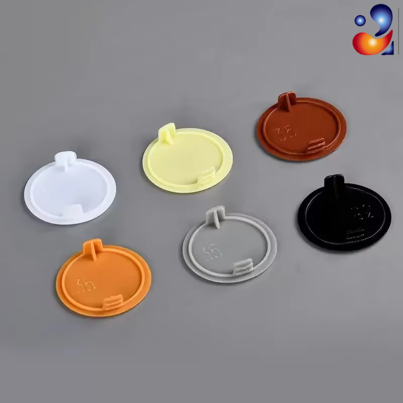 Furniture Hardware Replacement Parts - Coperture Decorative Rotonde in Plastica per