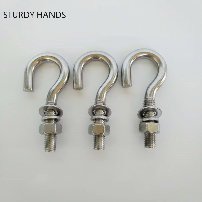 Furniture And Hardware Supplies - 2 pezzi in acciaio inossidabile gancio