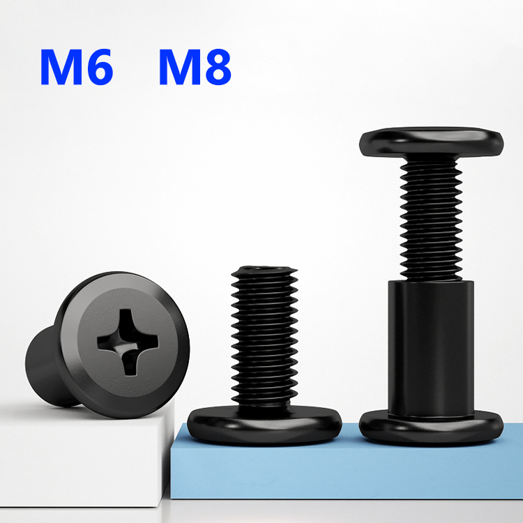 Furniture Hardware Barrel Nut - Viti Chicago in acciaio al carbonio