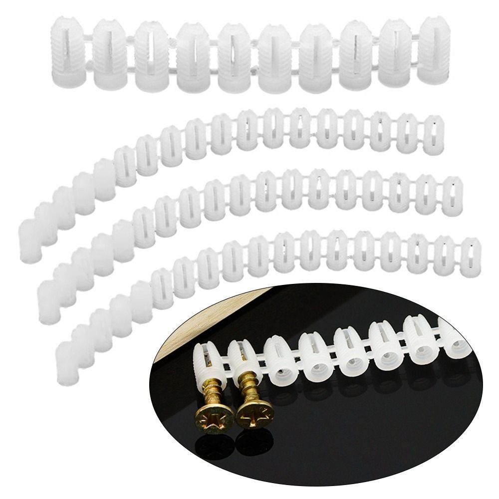 Furniture Hardware Replacement Parts - M4 tassello a muro ancoraggio tubo