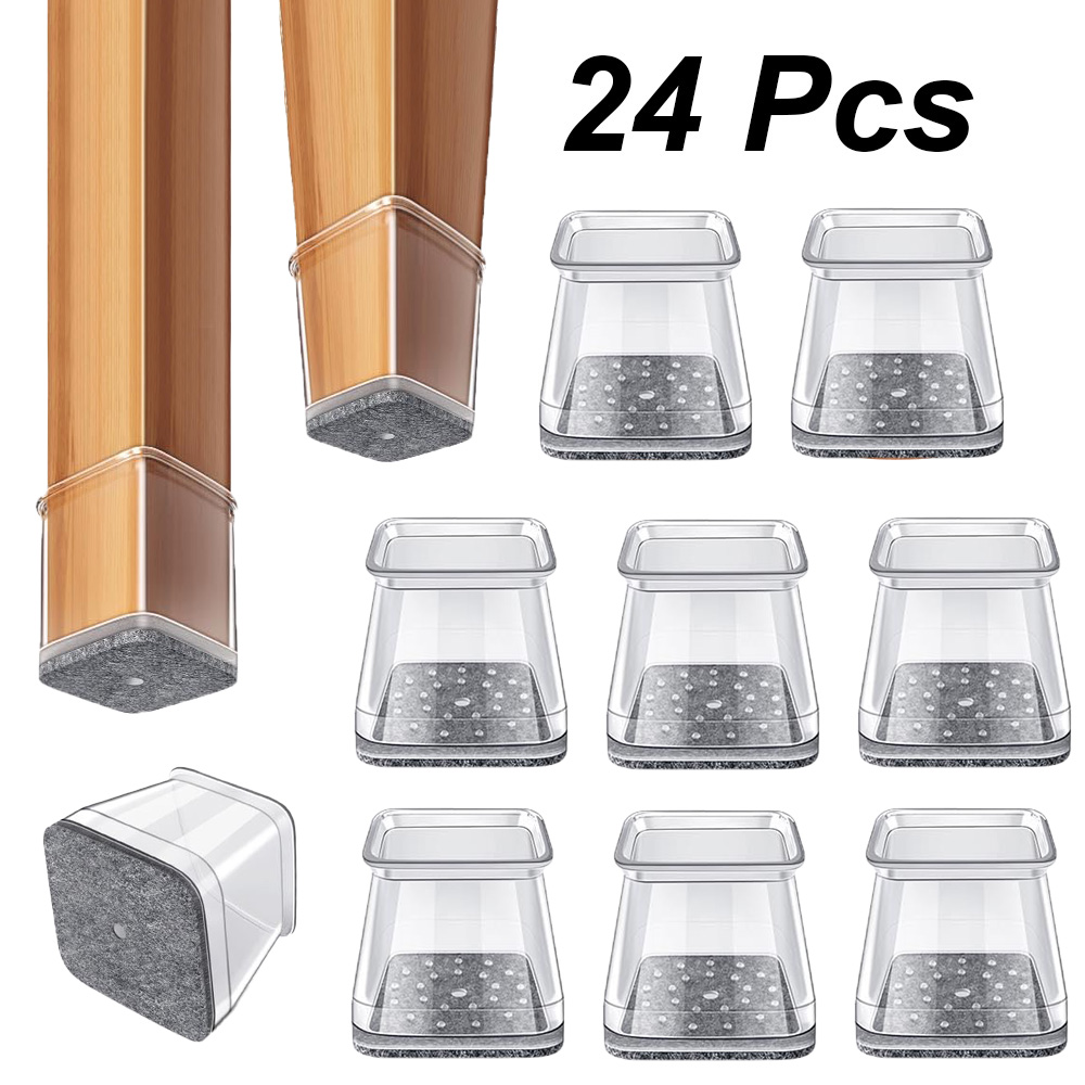 Furniture Foot Pad - 24 Pezzi di Protezioni per Gambe