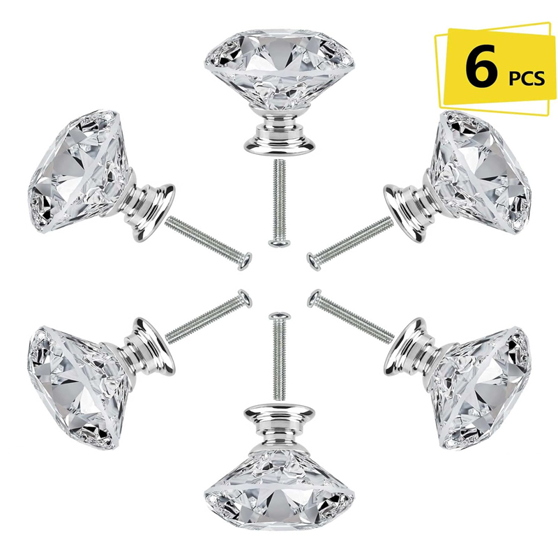 Furniture Hardware Tools - Set di 6 pomelli per armadietto