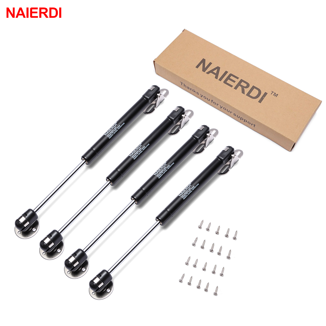 4 Pezzi NAIERDI Cerniere a Gas - Furniture Hardware Brass recensione e prezzo