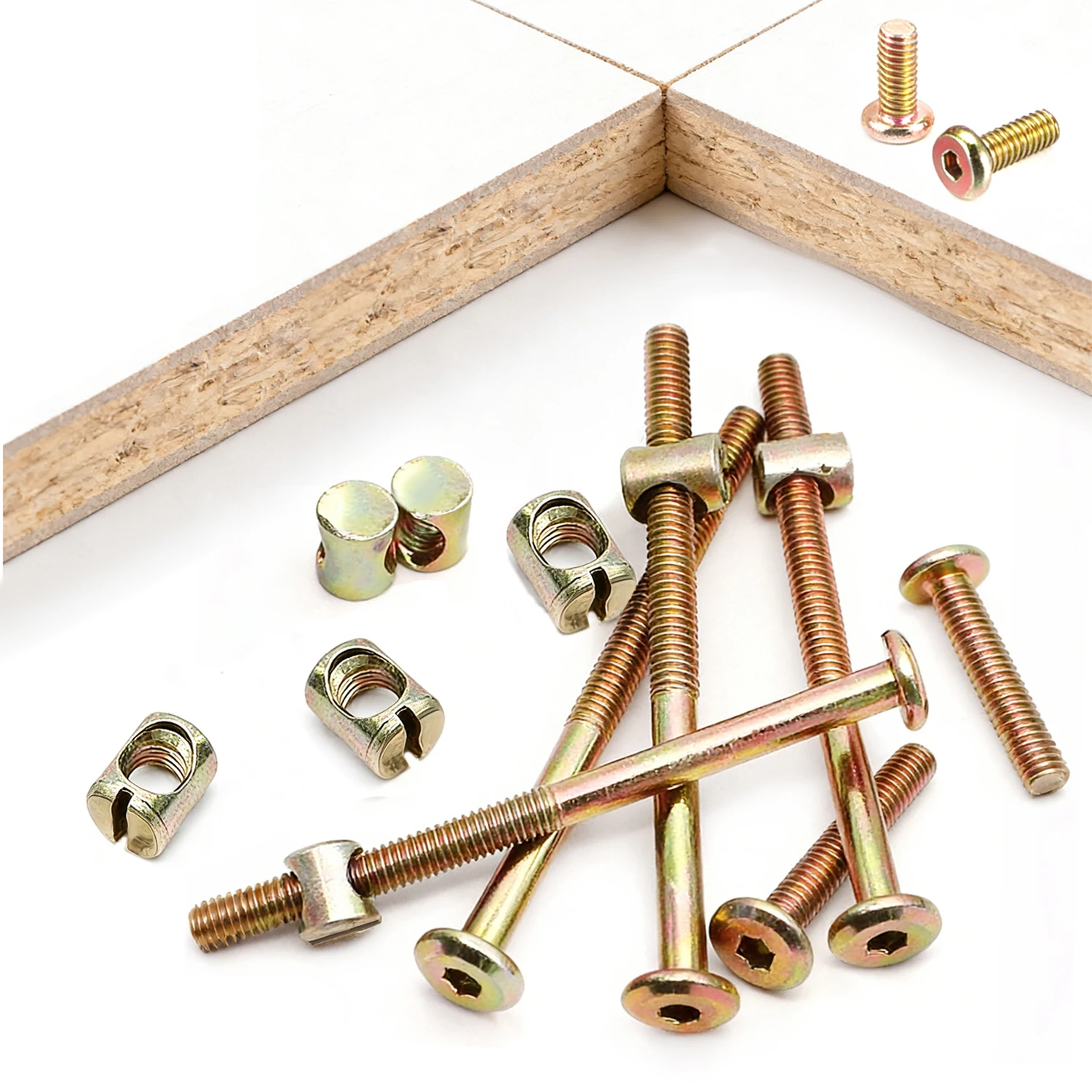 10/20 pezzi di viti a testa ci - Furniture Hardware Barrel Nut recensione e prezzo