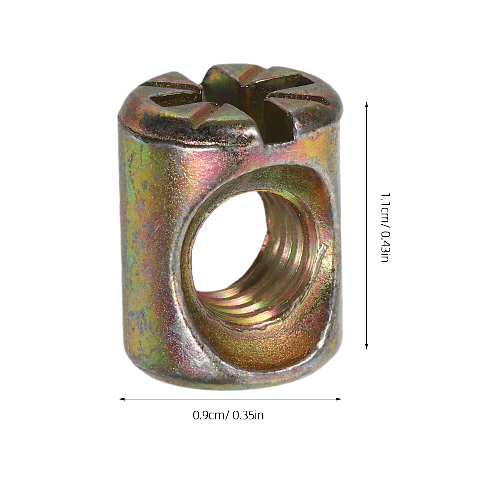 Kit da 50 pezzi di bulloni e d - Furniture Hardware Barrel Nut recensione e prezzo