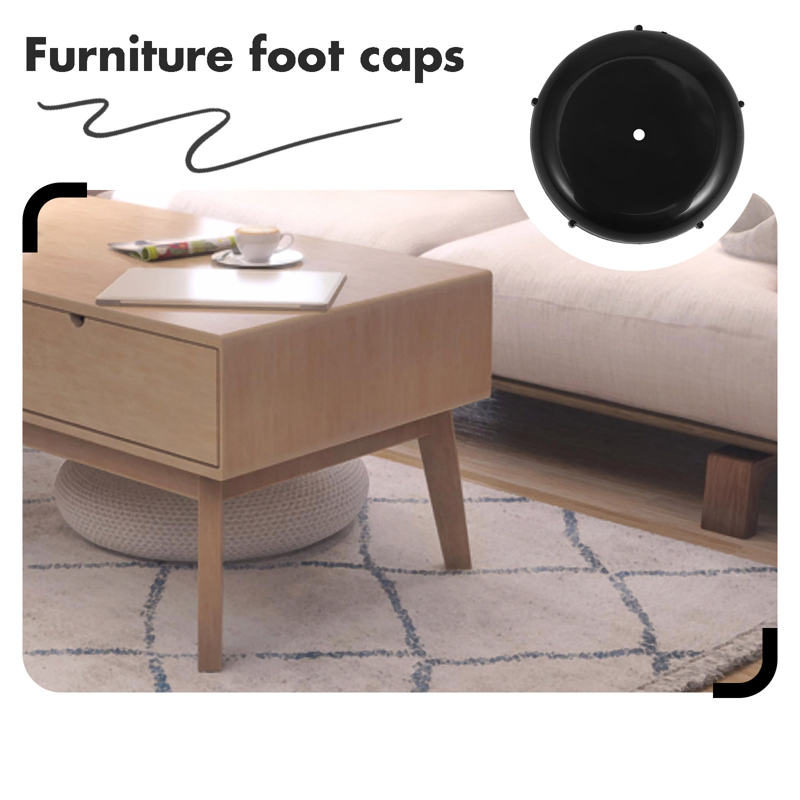 24 pezzi di protezioni per pie - Furniture Foot Pad recensione e prezzo