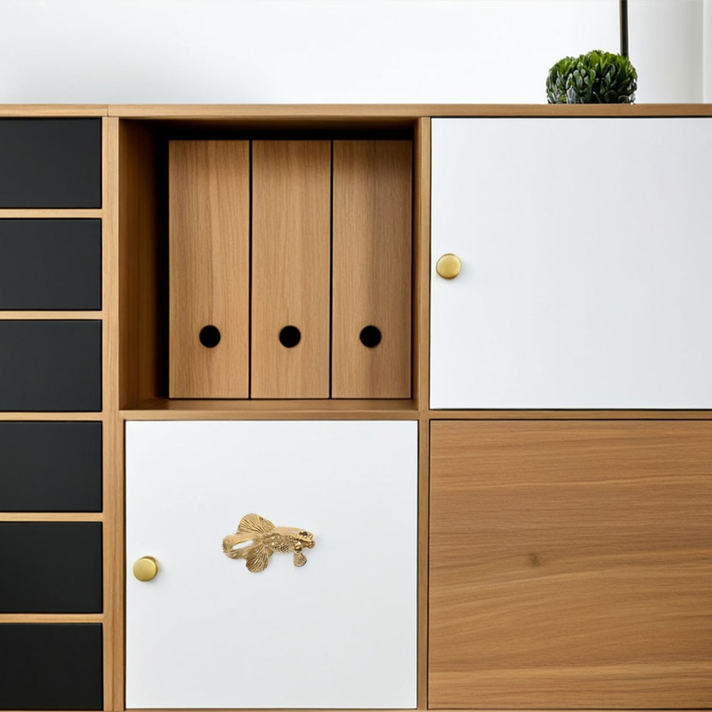 2 maniglie in ottone a forma d - Unique Furniture Hardware recensione e prezzo