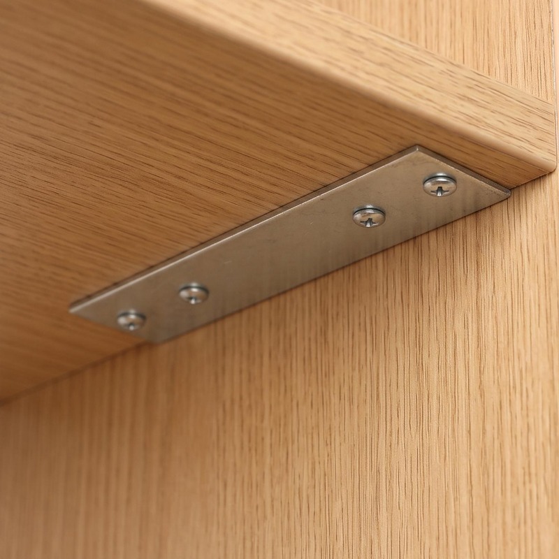 6/1 Pezzi Staffe Diritte Robus - Shelf Bracket Pair recensione e prezzo