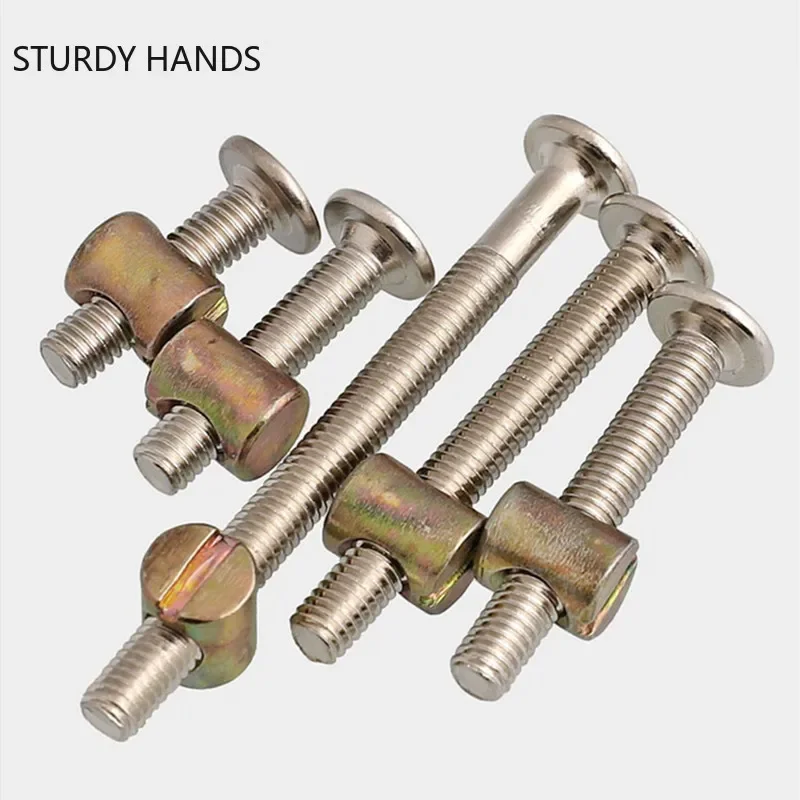 Set di 30 bulloni e dadi per m - Furniture Hardware Barrel Nut recensione e prezzo