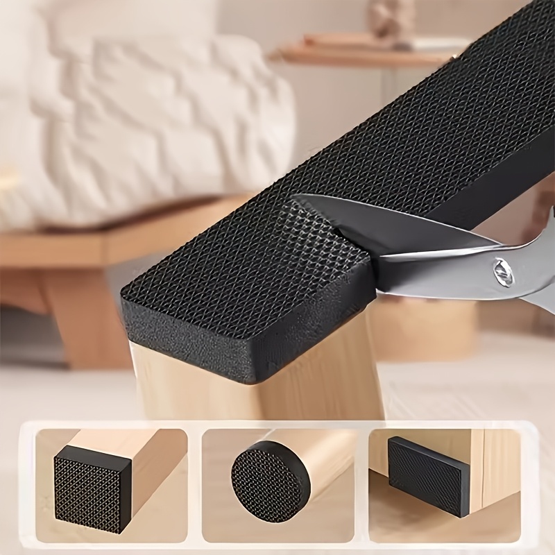 Poggiapiedi per sedia neri 1 r - Furniture Foot Pad recensione e prezzo