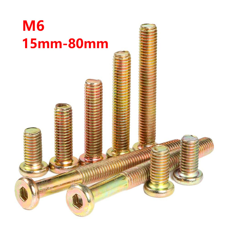 M6 zincato esagonale a brugola - Furniture Hardware Barrel Nut recensione e prezzo