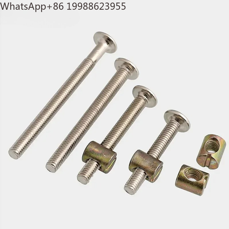 Set di 30 bulloni e dadi per m - Furniture Hardware Barrel Nut recensione e prezzo