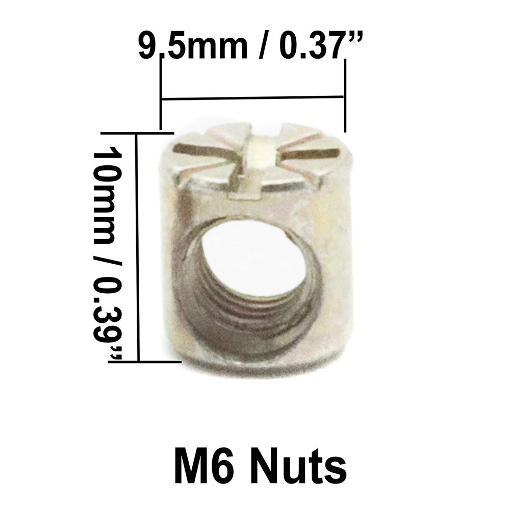 Viti a testa cilindrica esagon - Furniture Hardware Barrel Nut recensione e prezzo