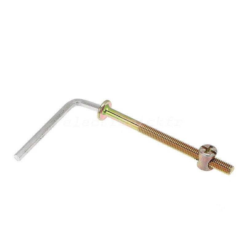 Set di 50 viti zincate per mob - Furniture Hardware Barrel Nut recensione e prezzo