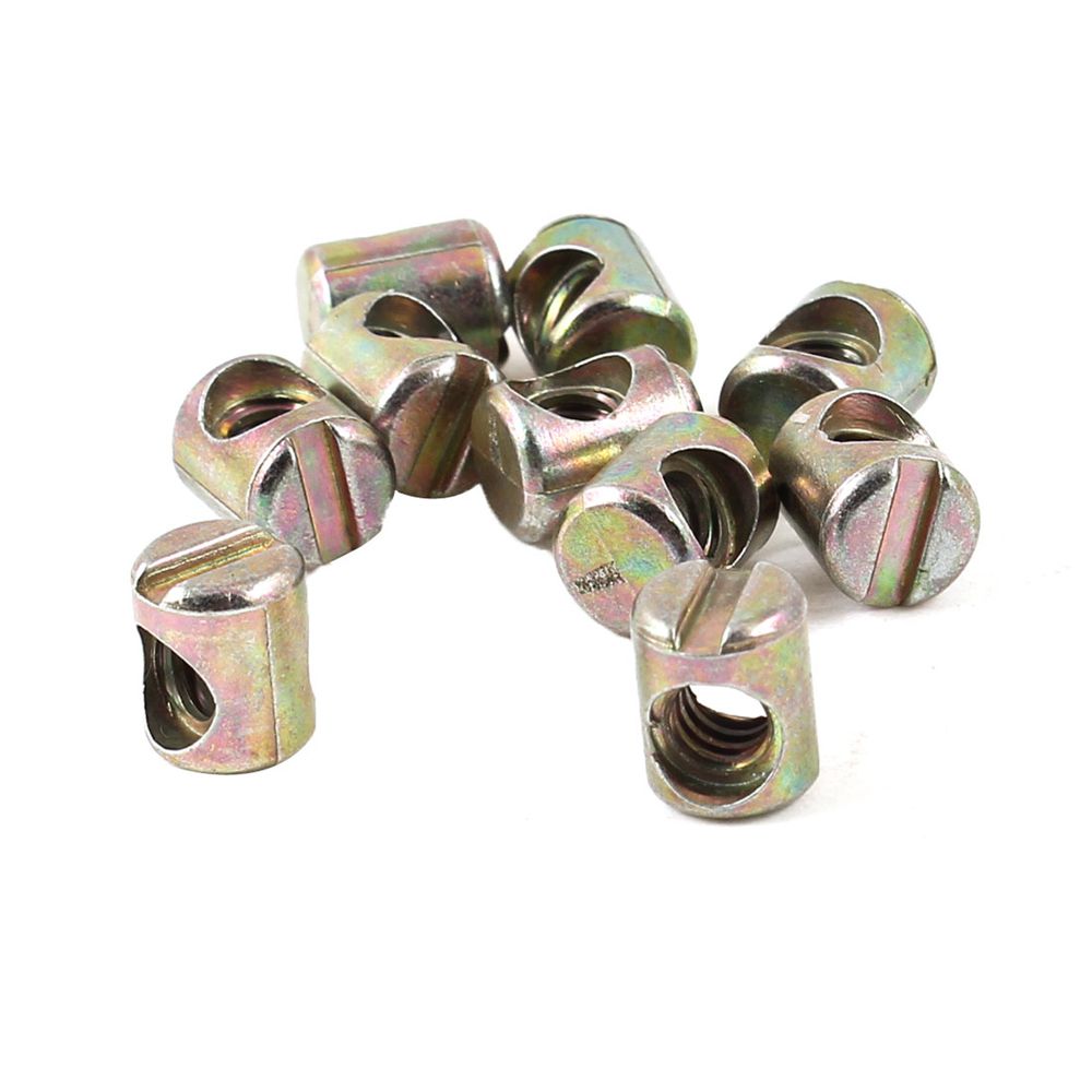 100 pz. Dadi a barilotto a cro - Furniture Hardware Barrel Nut recensione e prezzo