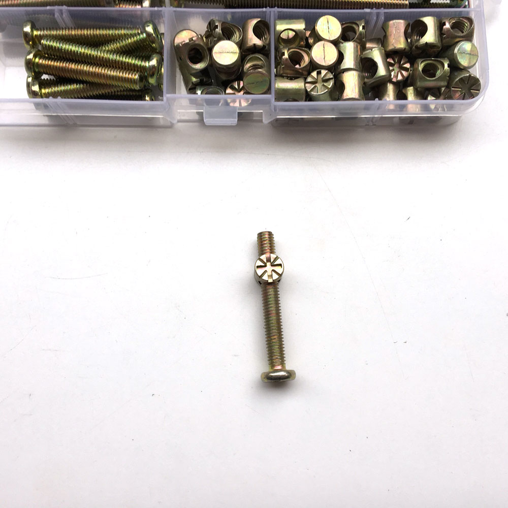 100 Pz M6 Barilotto Tassello D - Furniture Hardware Barrel Nut recensione e prezzo